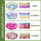 3524pcs Glass Beads Bracelet Making Kit, 4 Types 96 Colors 6mm Glass Beads for Bracelets, Round Crystal Beads for Jewelry Making Necklace Earrings DIY Crafts
